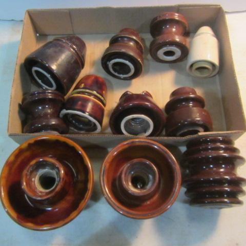 lot 147 image: Crockery Insulators