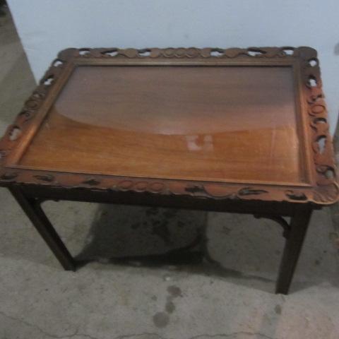 lot 156 image: Tray Top Coffee Table