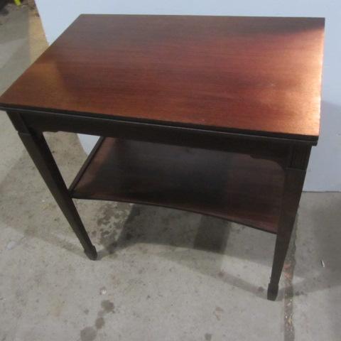 lot 157 image: Mahogany Occasional Table