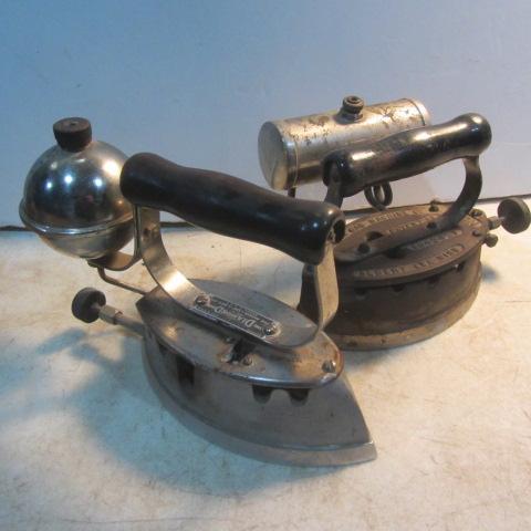 lot 167 image: Gas Irons
