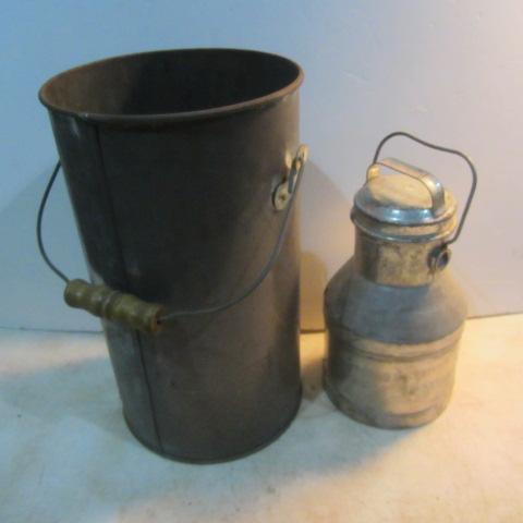 lot 172 image: Bail Handle Cream Can