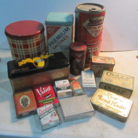 lot 174 image: Vintage Tins