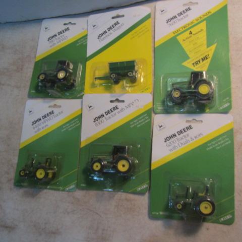 lot 206 image: John Deere Toy Tractors