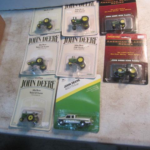 lot 207 image: John Deere Toy Tractors