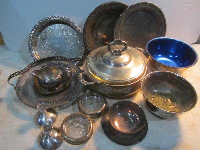 lot 223 image: Fancy Silver-plate