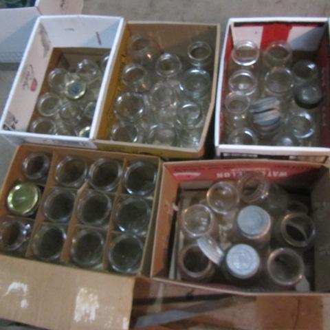 lot 224 image: Canning Jars