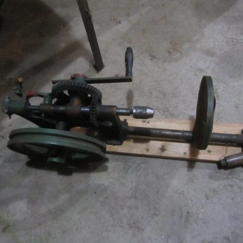 lot 25 image: Wall Mount Drill Press