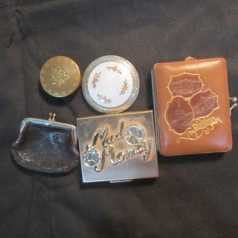 lot 265 image: Compact, Pill Box, Coin Purses