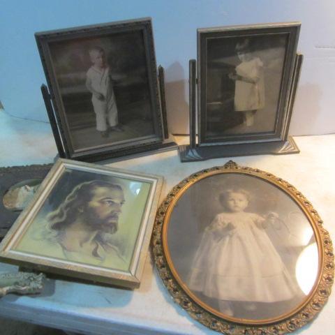 lot 291 image: Antique Photo & Art Frames