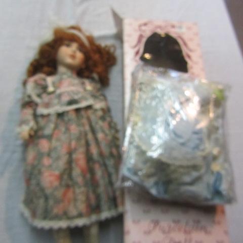 lot 313 image: Teresa Porcelain Doll