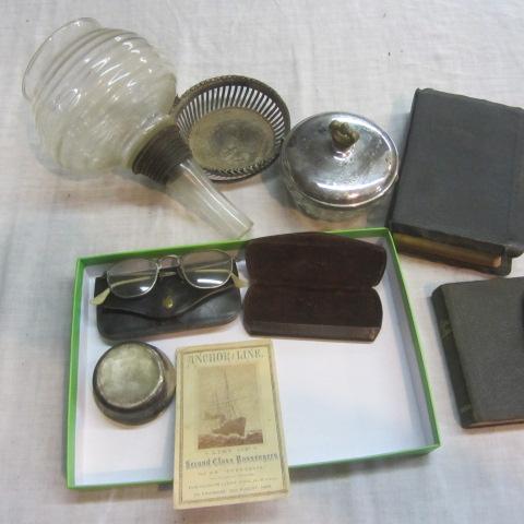 lot 358 image: Vintage Eye Glasses, 1889 Passenger List