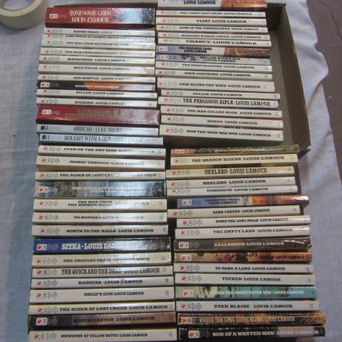 lot 362 image: Louis LAmour Paperbacks