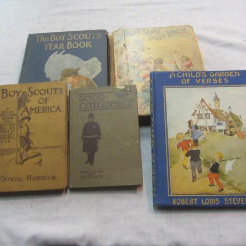 lot 366 image: Boy Scouts, Good Citizenship, Storybooks