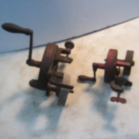 lot 37 image: Hand Operated Bench Grinders