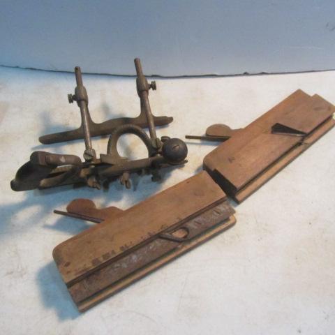 lot 8 image: Stanley No 45 & Molding Planes