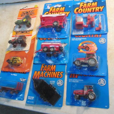 lot 80 image: Case Toy Tractors & Implements