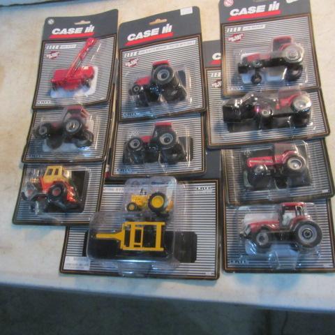 lot 81 image: Case Toy Tractors & Implements