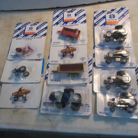 lot 82 image: New Holland & Ford Farm Toys