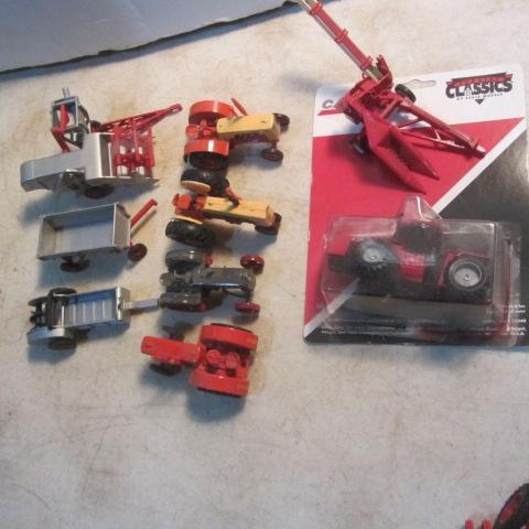lot 92 image: Case Toy Tractors & Implements