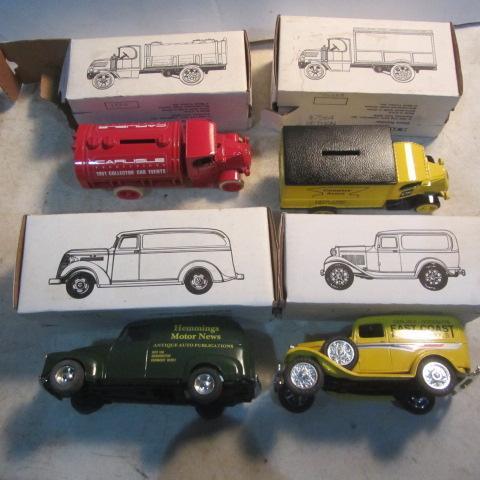 lot 98 image: Ertl Truck Banks