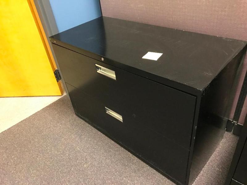 lot 101E image: 2-Door Lateral File Cabinet.   Letter or...