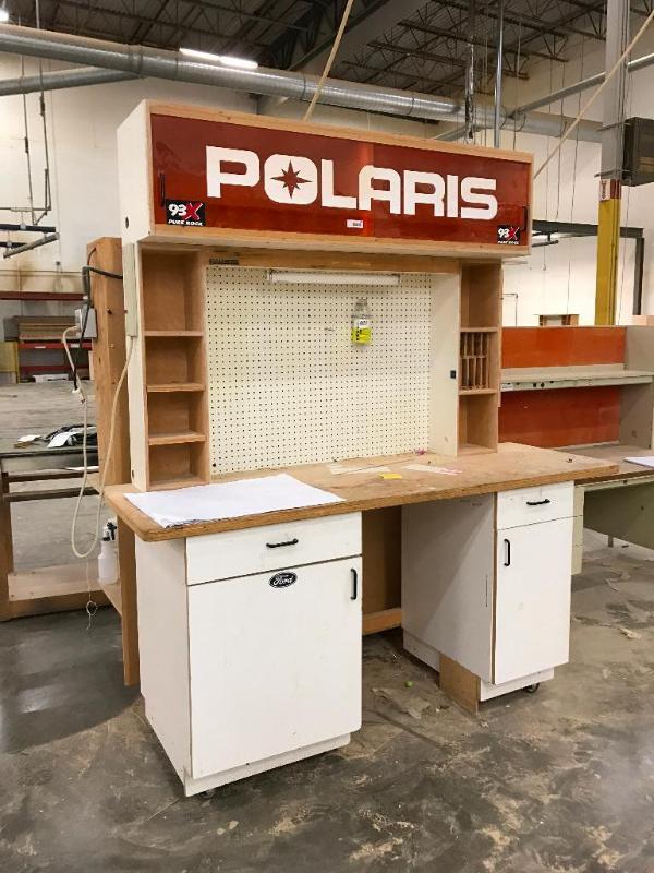 lot 134 image: Portable Work Station  26-12&quotx 78&...