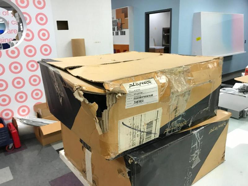 lot 140 image: Planar Model PL201M-BK 20" LCD Monitor &...