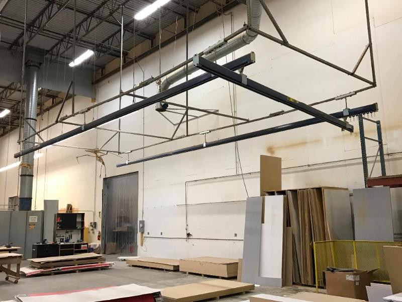 lot 177 image: TAWI Liftman suspended crane system 400 lbs r...
