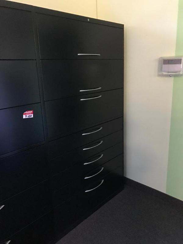 lot 30 image: AllSteel 8-Drawer Contemporary office cabinet...