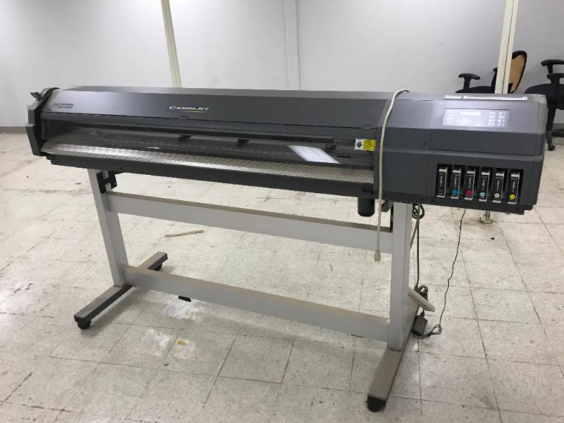 lot 41A image: Roland Model CJ-500 Wide Format Inkjet Printe...