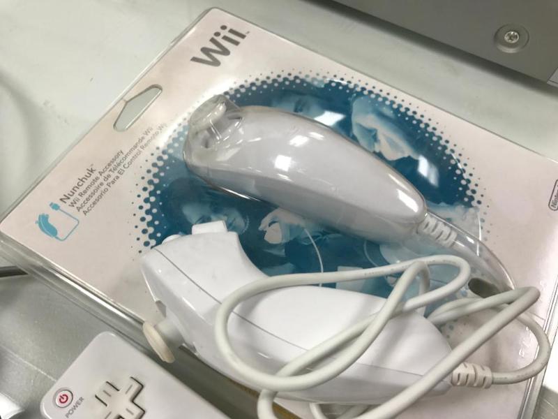 lot 47 image: Nintendo Wii Model RVL-001 includes Console, ...