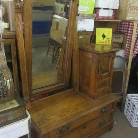 Antique Gentlemens Dresser