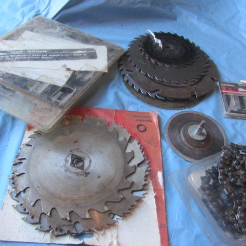 Molding Head Set, Blades, Chain