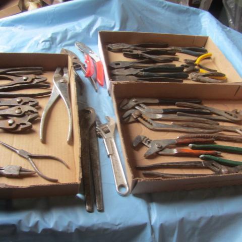 Pliers, Wrenches
