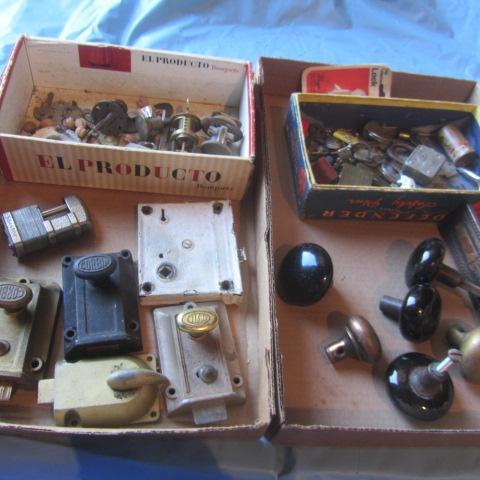 Vintage Door Locks, Knobs
