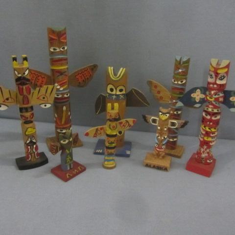 Mini Totem Poles