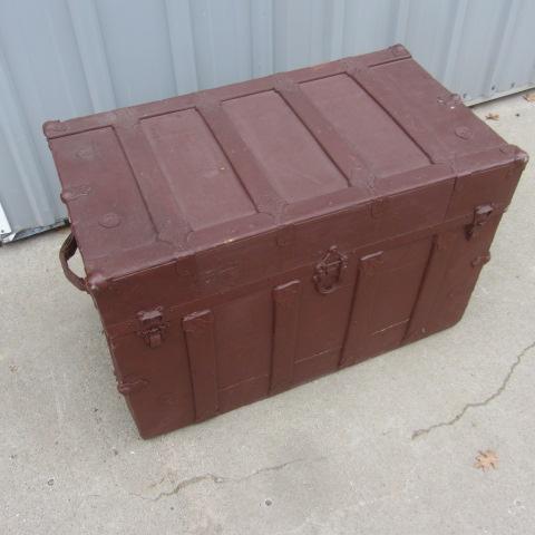 Antique Traveling Trunk