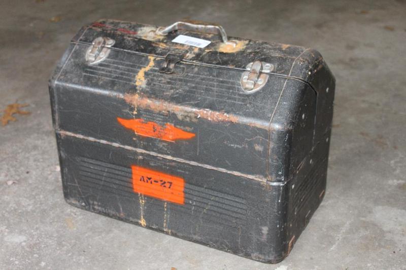lot 146 image: Tool box with miscellaneous drill bits. Pleas...