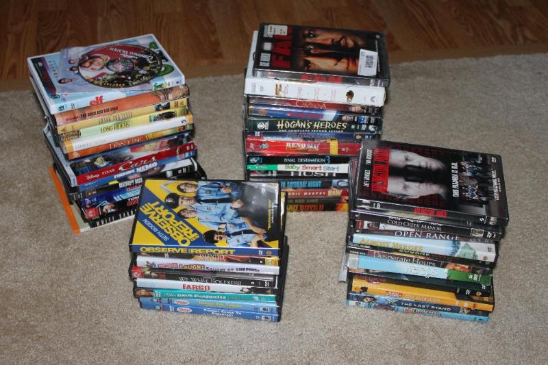 lot 172 image: Large group of DVDs as seen...