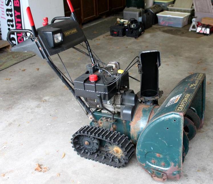 lot 56 image: Craftsman 26 Multi-Trac&nbspSystem&nbsp9HP...