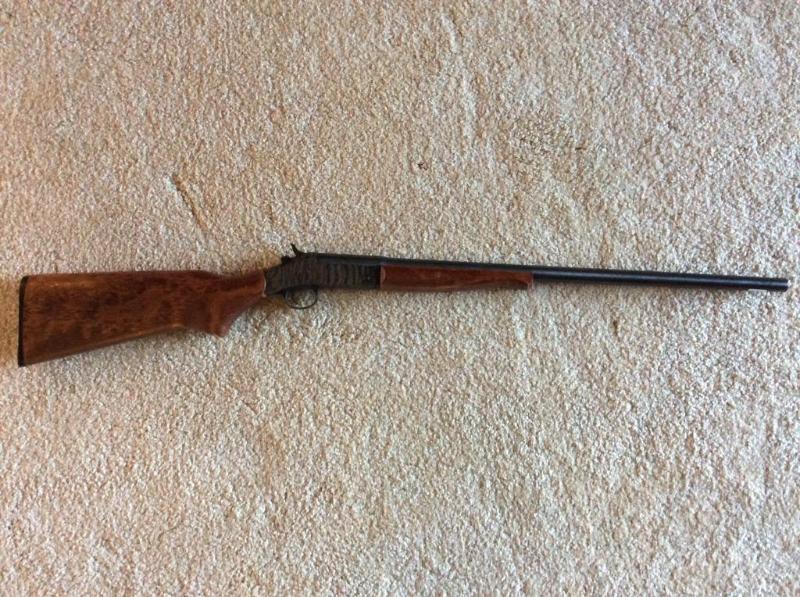 lot 6E image: 20 Gauge New England Firearms Pardner Model S...