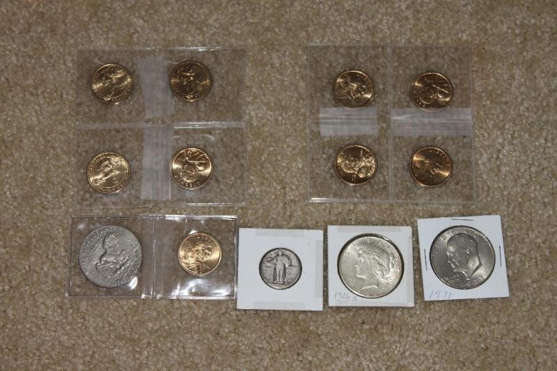 lot 95 image: 1926 Morgan Silver Dollar and other collectib...