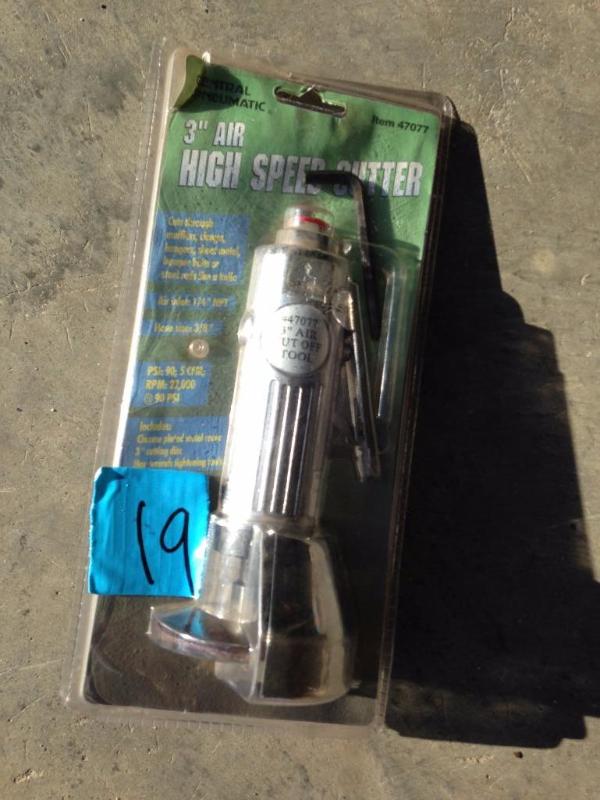 Pneumatic air high speed cutter