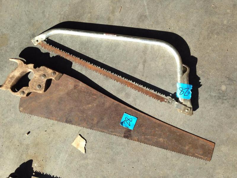 2 hand saws