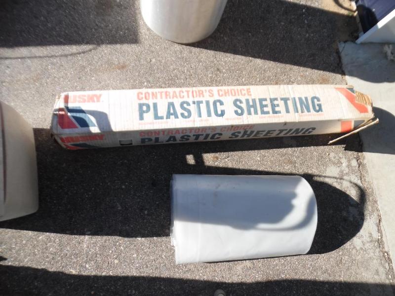 Heavy duty sheet plastic
