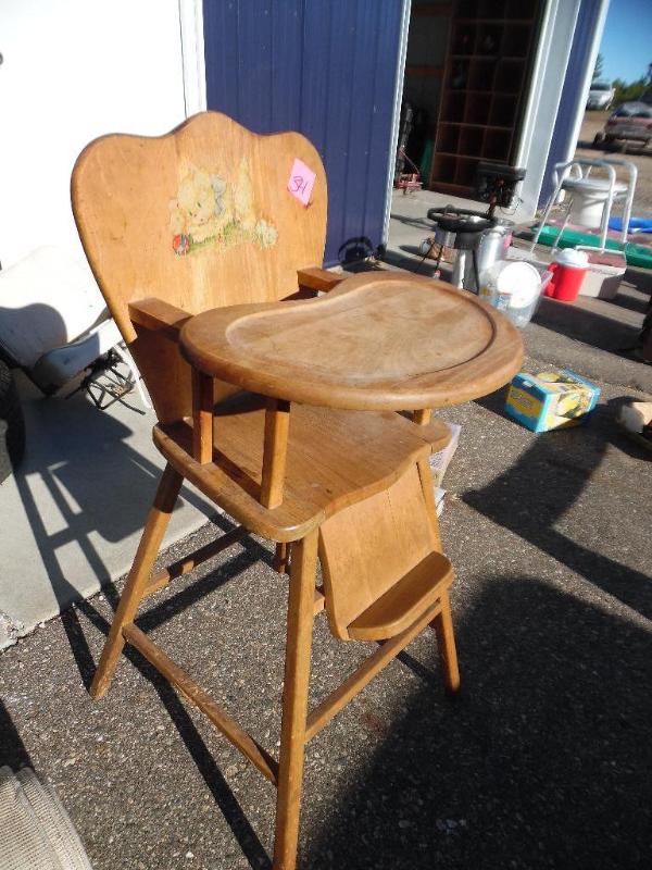 Vintage high chair