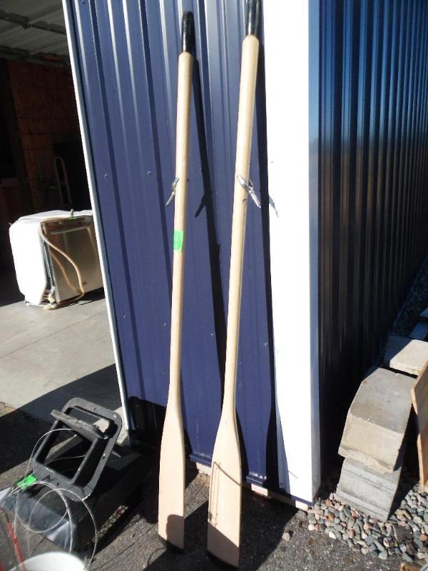 (2) 6 ft Boat Oars