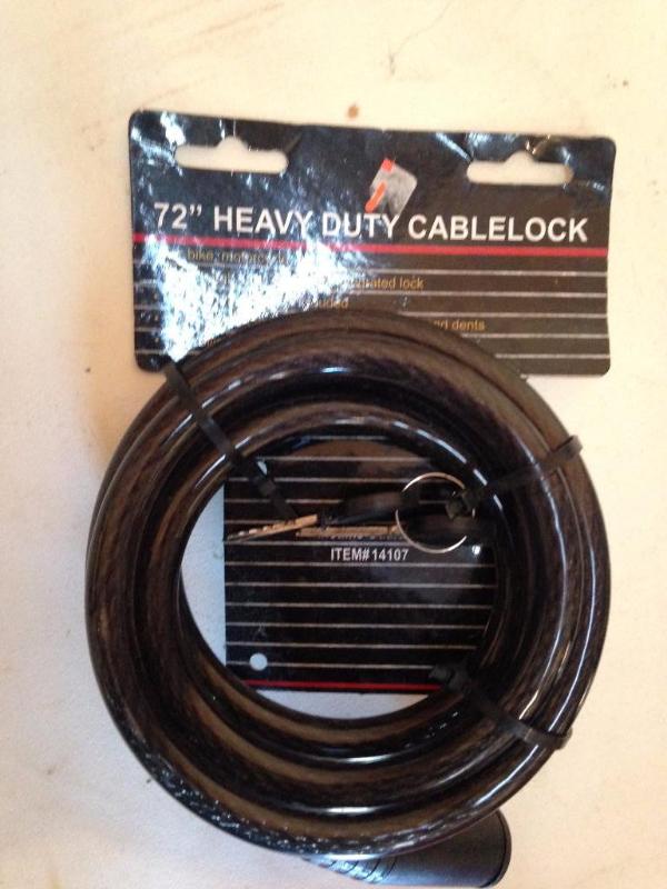 72 Heavy Duty Cable Lock