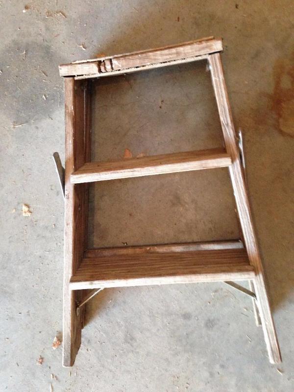 Wooden Step Ladder
