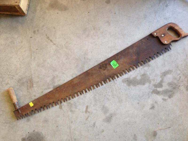 Antique 2 Man Saw